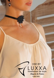 Necklace OSE by Luxxa BELLA GUIPURE NECKLACE