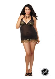 Lingerie BABYDOLL & THONG 9628X